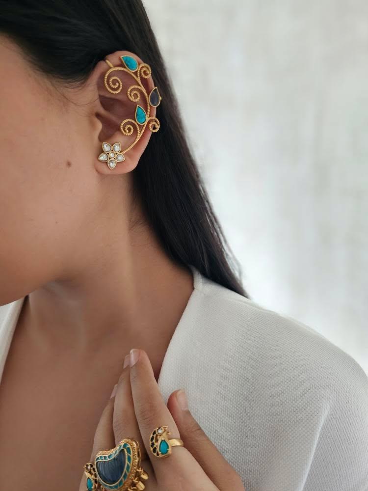 Zohra handcrafted earcuff