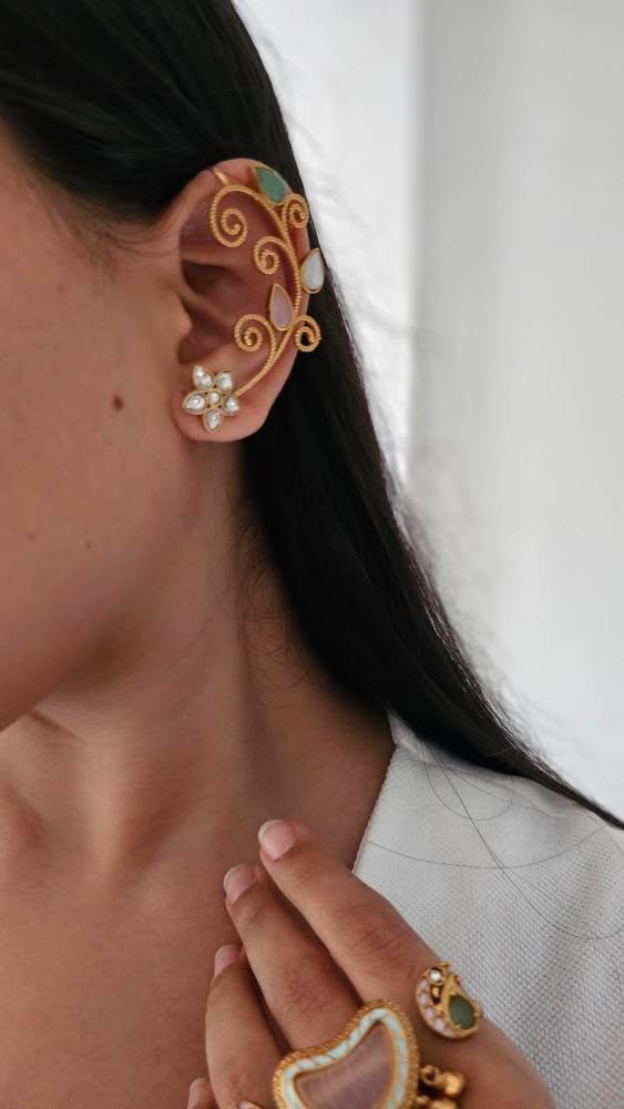 Zohra handcrafted earcuff