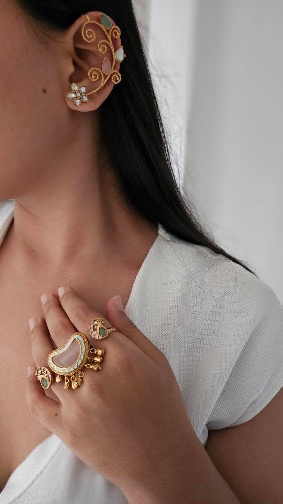 Zohra handcrafted ring