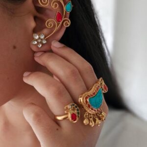 Zohra handcrafted ring