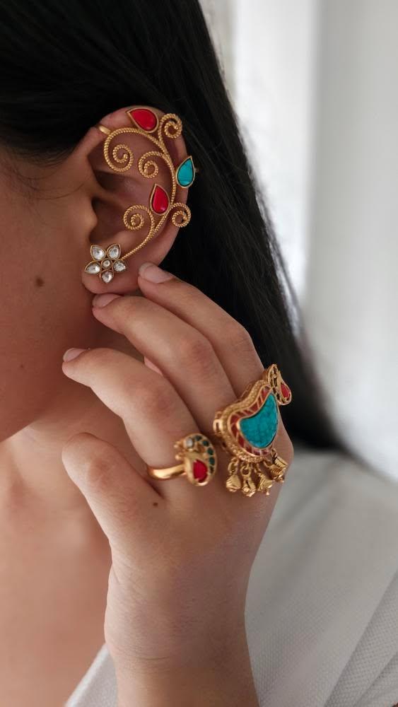 Zohra handcrafted ring