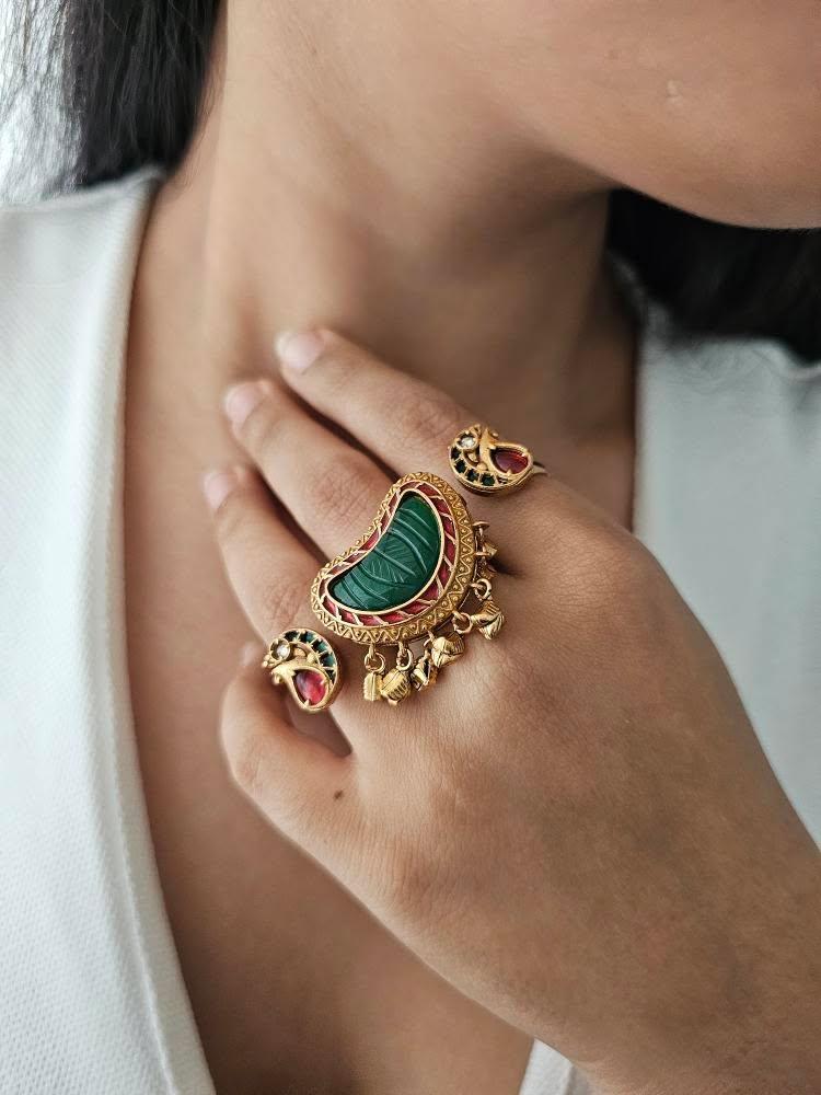 Zohra handcrafted ring