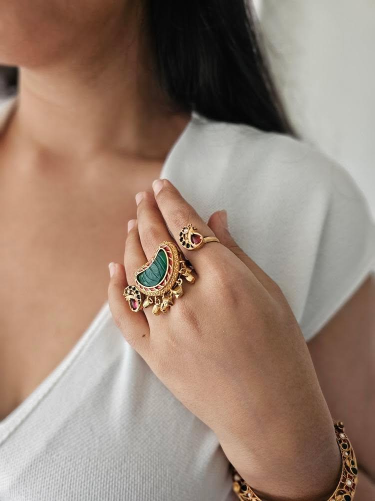 Zohra handcrafted ring - Image 7