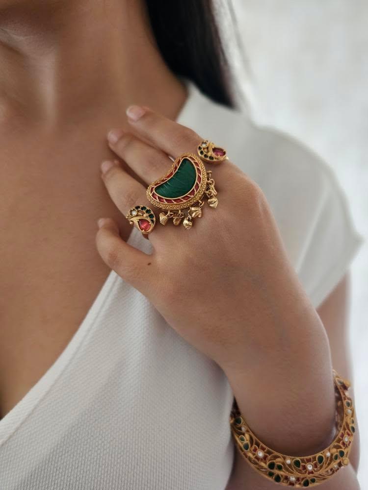 Zohra handcrafted ring - Image 10