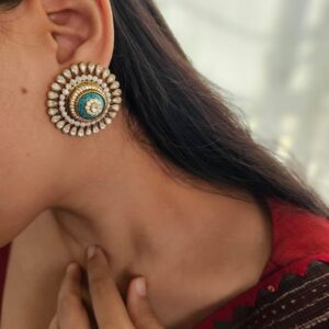 Surya polki studs