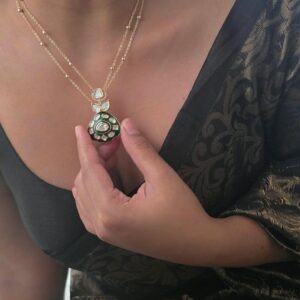 Disha meenakari delicate necklace