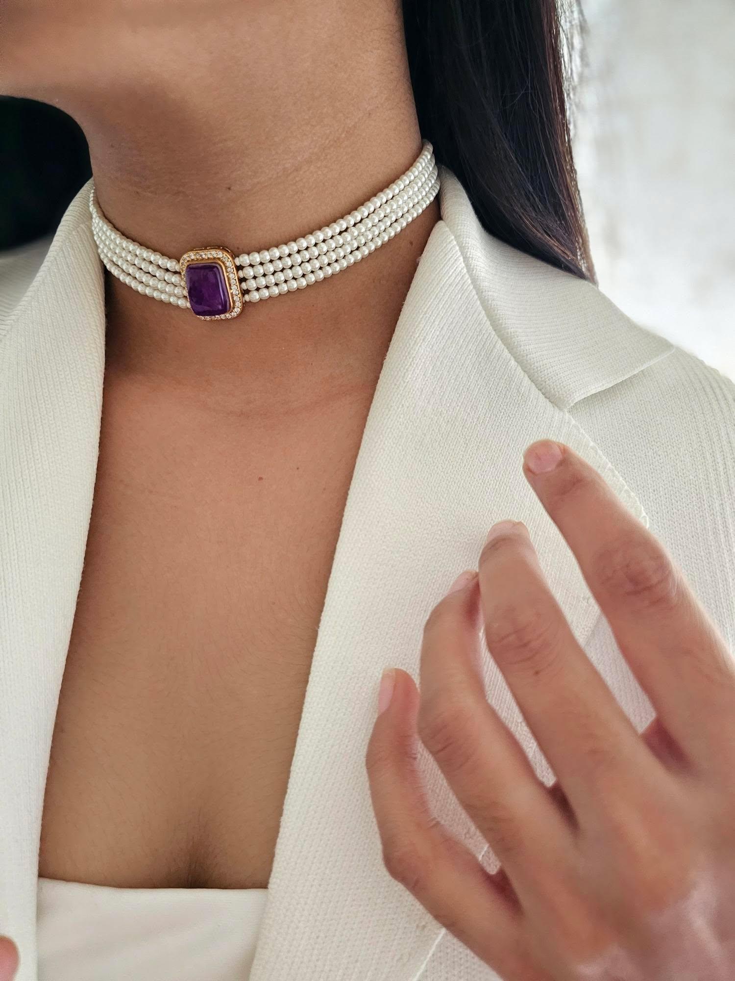 Malati pearl choker - Image 13