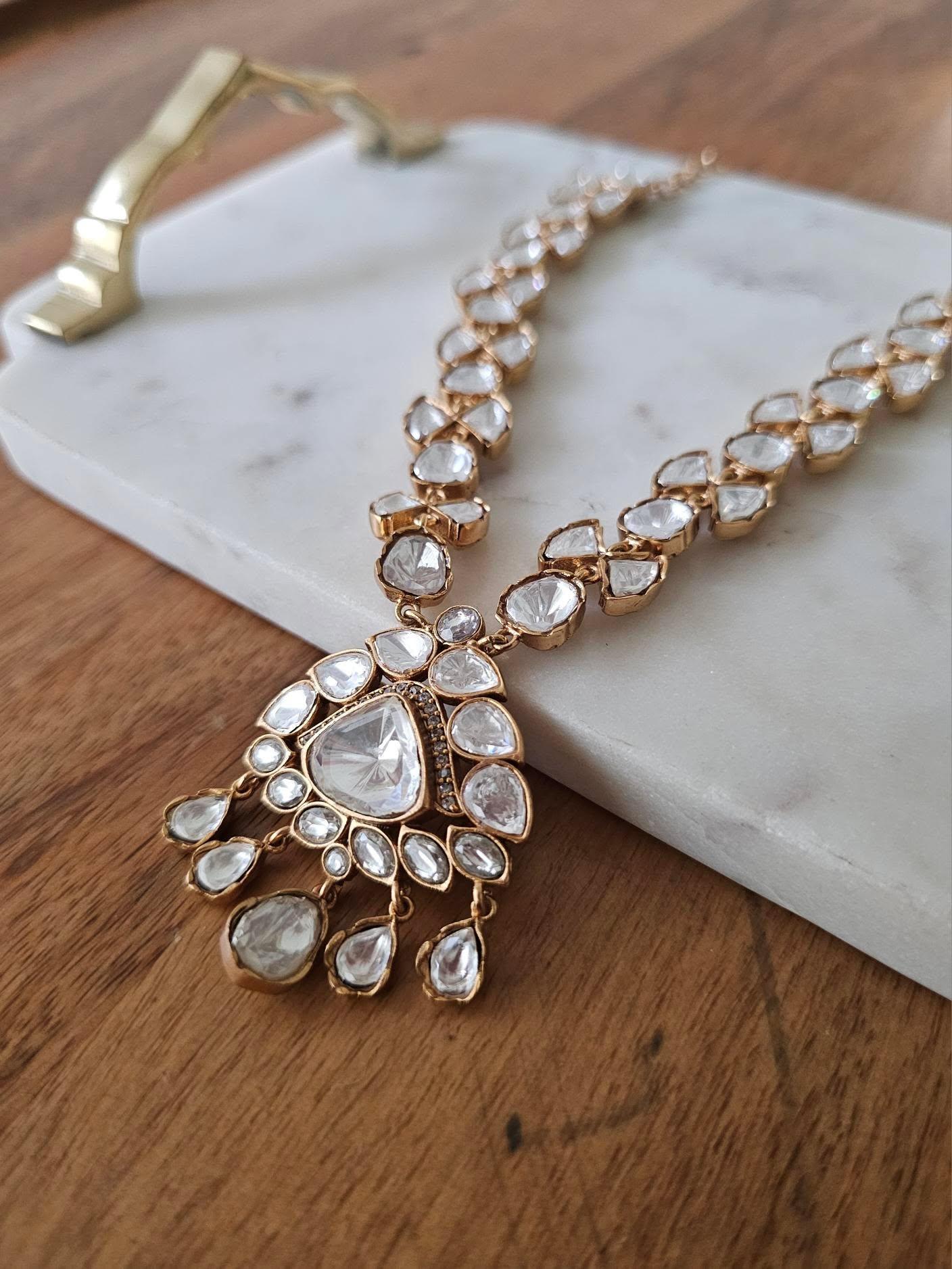 Deepa polki necklace