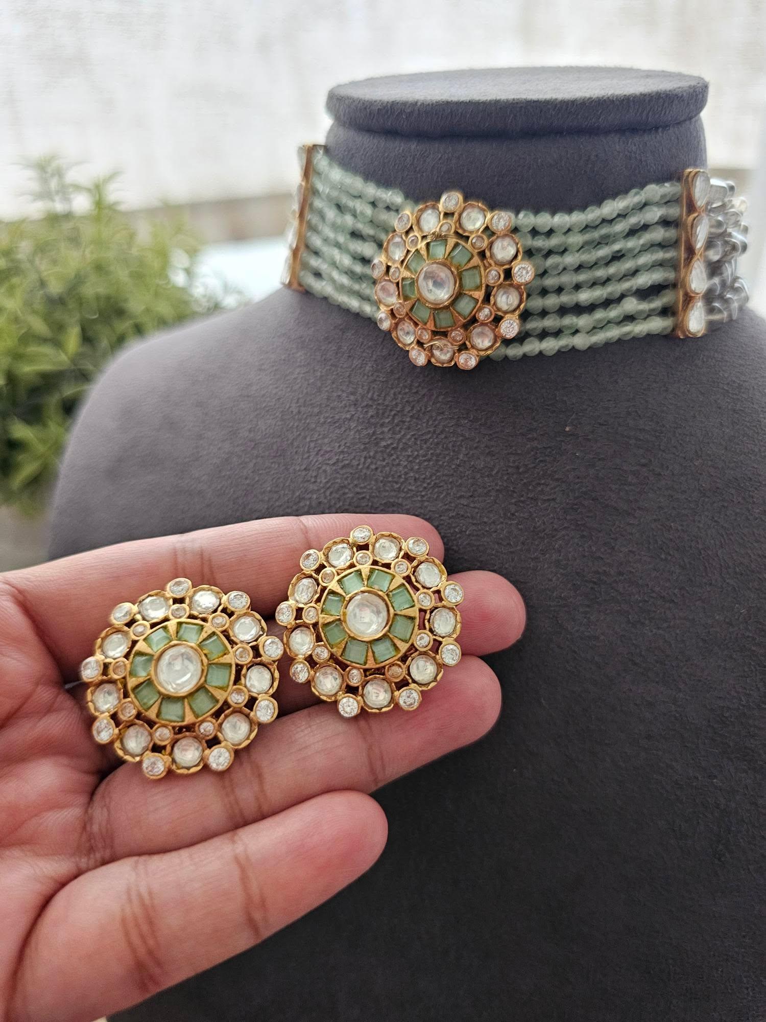 Chaaru polki choker - Image 8